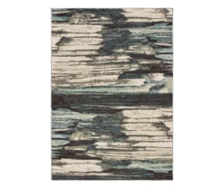 Cara Blue & White Modern Area Rug -DHP Sales Store 810551313