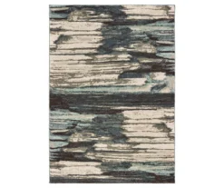 Cara Blue & White Modern Area Rug -DHP Sales Store 810551314