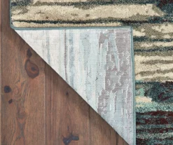 Cara Blue & White Modern Area Rug -DHP Sales Store 810551315 2