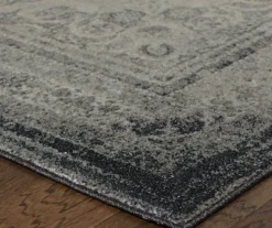 Ricardo Ivory & Gray Ornate Mandala Area Rug -DHP Sales Store 810551380 1