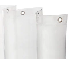 Clear Medium-Weight Microban PEVA Shower Liner -DHP Sales Store 810553970 A0 1