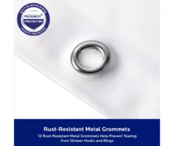 Frosted Medium-Weight Microban PEVA Shower Liner -DHP Sales Store 810553973 A8 5