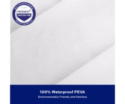 Frosted Medium-Weight Microban PEVA Shower Liner -DHP Sales Store 810553973 A8 6