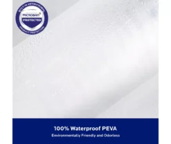 Clear Heavyweight Microban PEVA Shower Liner -DHP Sales Store 810553974 A8 6