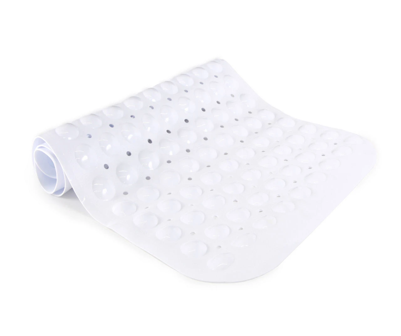 White Bubble Microban PVC Bath Mat 4 White Bubble Microban PVC Bath Mat - Image 2