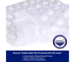Frosted Bubble Microban PVC Bath Mat -DHP Sales Store 810553978 A8 2
