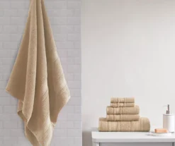 Roman Lattice-Stripe 6-Piece Towel Set 31 Roman Lattice-Stripe 6-Piece Towel Set -DHP Sales Store 810555747 1