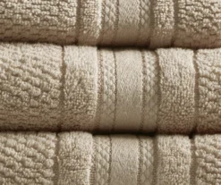 Roman Lattice-Stripe 6-Piece Towel Set 32 Roman Lattice-Stripe 6-Piece Towel Set -DHP Sales Store 810555747 2