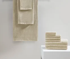 Stripe-Trim 12-Piece Towel Set -DHP Sales Store 810555752 1