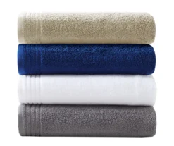 Stripe-Trim 12-Piece Towel Set -DHP Sales Store 810555752 7