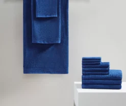 Stripe-Trim 12-Piece Towel Set -DHP Sales Store 810555754 1