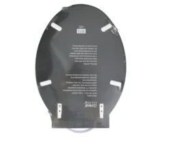 White Oblong Wood Toilet Seat -DHP Sales Store 810557533 11
