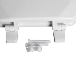 White Oblong Wood Toilet Seat -DHP Sales Store 810557533 12