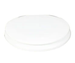 White Oblong Wood Toilet Seat -DHP Sales Store 810557533 15