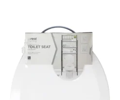 White Oblong Wood Toilet Seat -DHP Sales Store 810557533 6