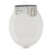 Real Living White Plastic Toilet Seat