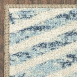 Broyhill Blue & Brown Modern Angles Accent Rug 23 Broyhill Blue & Brown Modern Angles Accent Rug -DHP Sales Store 810557653 4