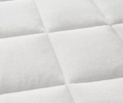 White Waterproof Down-Alternative Twin Mattress Pad 8 White Waterproof Down-Alternative Twin Mattress Pad -DHP Sales Store 810558571 810558572 810558573 810558574 810558575 810558576 2 5