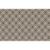 Beige & Charcoal Diamond Lattice Jacquard Kitchen Mat, (18" X 30") -DHP Sales Store 810563620 1