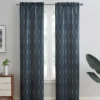 Sundown Indira Geometric Room-Darkening Curtain Panel Pair -DHP Sales Store 810565614