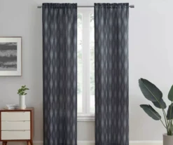 Sundown Indira Geometric Room-Darkening Curtain Panel Pair 20 Sundown Indira Geometric Room-Darkening Curtain Panel Pair -DHP Sales Store 810565615
