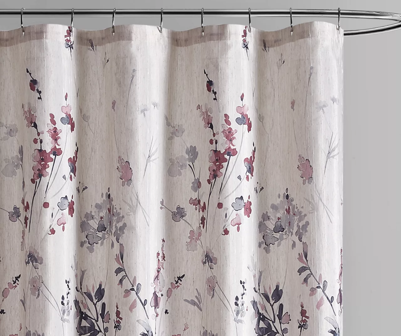 VCNY Home Ainsley Purple & Beige Floral 14-Piece Bath Set 5 VCNY Home Ainsley Purple & Beige Floral 14-Piece Bath Set - Image 3