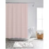 Pink & Gray 14-Piece Shower Curtain & Floral Noodle Bath Rug Set -DHP Sales Store 810567142 B0 1