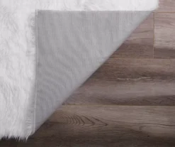 My Magic Carpet White Washable Shag Area Rug, (3' X 5') -DHP Sales Store 810571827 6