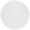 My Magic Carpet White Washable Round Shag Area Rug, (6') 2 My Magic Carpet White Washable Round Shag Area Rug, (6') -DHP Sales Store 810571829 1
