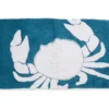 Grecian Getaway Travis Blue & White Crab Bath Rug -DHP Sales Store 810571918 A0