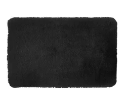 Maddox White & Black Geometric & Faux Fur 14-Piece Bath Set -DHP Sales Store 810575055 3