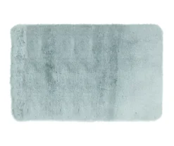 Brantley Aqua & Gray Botanical & Faux Fur 14-Piece Bath Set -DHP Sales Store 810575057 3