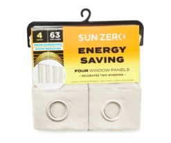 Sun Zero Putnam Room-Darkening Grommet 4-Piece Curtain Panel Set -DHP Sales Store 810583313 A0 1 1