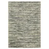 Senequa Blue & Green Abstract Streak Area Rug, (2.3' X 7.6') -DHP Sales Store 810584469