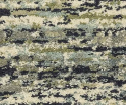 Senequa Blue & Green Abstract Streak Area Rug, (2.3' X 7.6') -DHP Sales Store 810584469 4