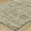 Senet Beige & Gray Abstract Crosshatch Area Rug, (7.1' X 10') 1 Senet Beige & Gray Abstract Crosshatch Area Rug, (7.1' X 10') -DHP Sales Store 810584473 1