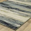 Sennon Blue & Green Streak Area Rug, (2' X 3') 2 Sennon Blue & Green Streak Area Rug, (2' X 3') -DHP Sales Store 810584527 1