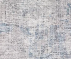 Mylan Gray & Blue Faux Hide Tile Pattern Area Rug, (2' X 8') 9 Mylan Gray & Blue Faux Hide Tile Pattern Area Rug, (2' X 8') -DHP Sales Store 810584545 4