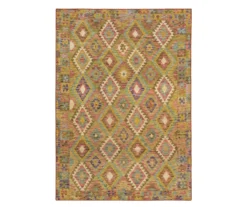 Malco Gold & Multi-Color Geometric Area Rug -DHP Sales Store 810584579 1