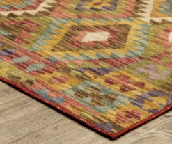 Malco Gold & Multi-Color Geometric Area Rug -DHP Sales Store 810584580 2
