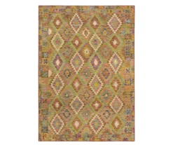 Malco Gold & Multi-Color Geometric Area Rug -DHP Sales Store 810584581 1