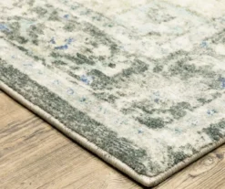 Savian Gray & Ivory Geometric Area Rug, (7.5' X 10') -DHP Sales Store 810584596 2