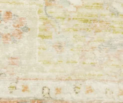 Savage Orange & Blue Floral Medallion Area Rug -DHP Sales Store 810584607 4