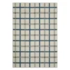 Toril Beige & Blue Plaid Outdoor Area Rug, (5.3' X 7.3') 2 Toril Beige & Blue Plaid Outdoor Area Rug, (5.3' X 7.3') -DHP Sales Store 810584654 2