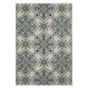 Torance Beige & Blue Linework Medallion Outdoor Area Rug -DHP Sales Store 810584741
