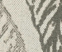 Torian Beige, Green & Blue Leaves Outdoor Area Rug, (1.1' X 7.3') -DHP Sales Store 810584752 4