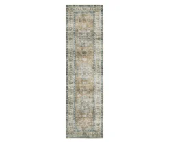 Cheyenne Blue & Tan Floral Medallion Area Rug -DHP Sales Store 810584815