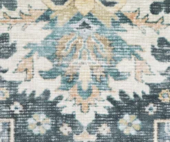 Childers Blue & Beige Floral Medallion Area Rug, (7.6' X 10') -DHP Sales Store 810584817 3