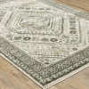 Geby Ivory & Gray Geometric Area Rug -DHP Sales Store 810584829 1