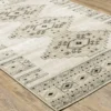 Geddi Ivory & Gray Geometric Area Rug, (3.1' X 5.5') 1 Geddi Ivory & Gray Geometric Area Rug, (3.1' X 5.5') -DHP Sales Store 810584834 1